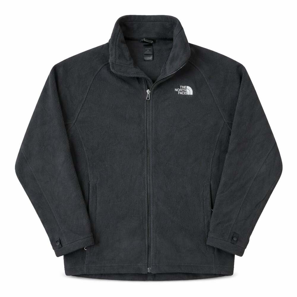 The North Face Full Zip Fleece Jacket Black Large Men's